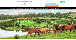 Desktop Screenshot of drakensberg-holidays.co.za